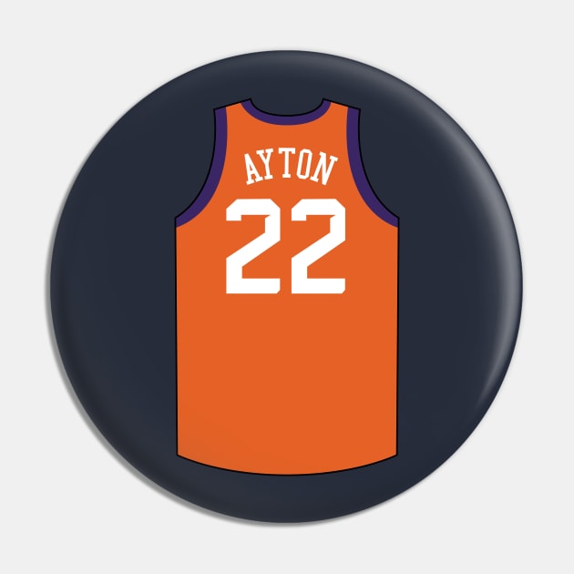 Deandre Ayton Phoenix Jersey Qiangy Pin by qiangdade