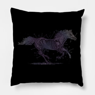 troubadours horse Pillow