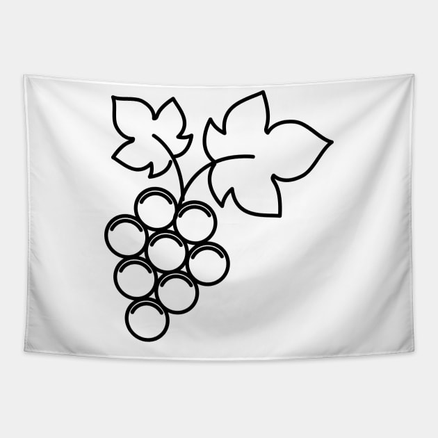 Wine Grapes Tapestry by SWON Design