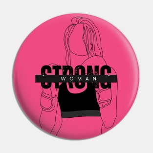 Strong Woman Pin