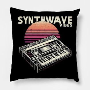 Synthwave Vibes Pillow