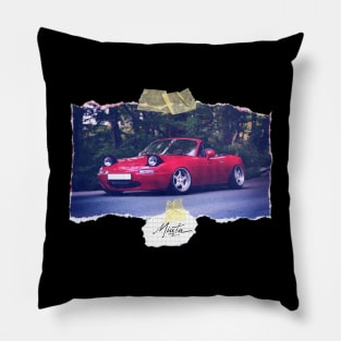 Mazda Miata / MX-5 / Roadster - Case Files Pillow