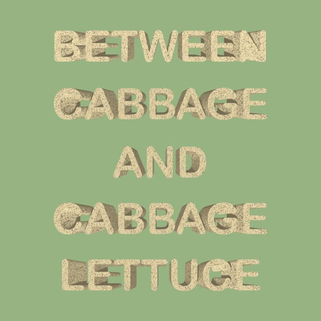 Between cabbage and cabbage lettuce by desingmari