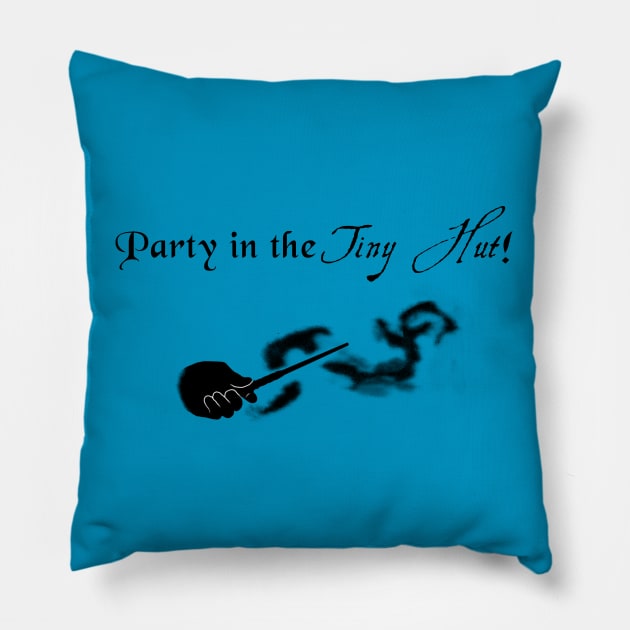 Wizard Tiny Hut Pillow by Arcane Impact