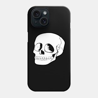 Cracked simple Skull Phone Case