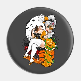 Halloween Marie Pin