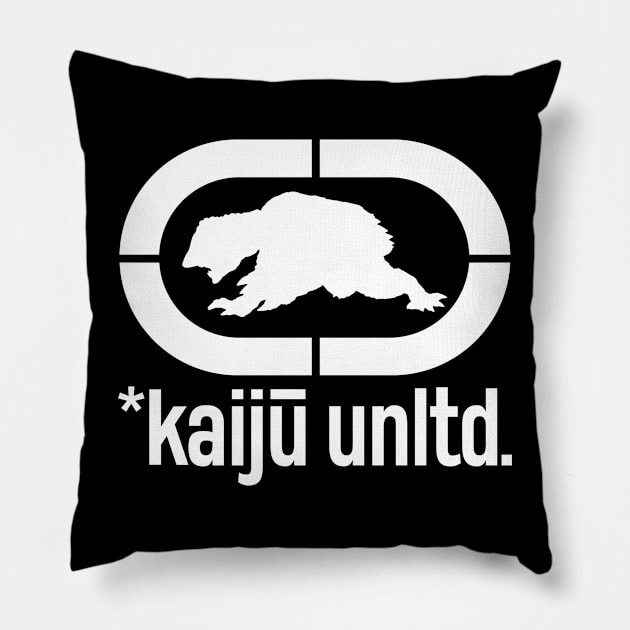 KAIJU URBAN FASHION - 2.0 Pillow by KERZILLA