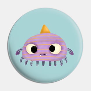 The Purple Monster Pin