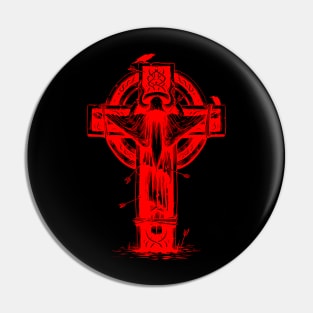 satan red edition Pin