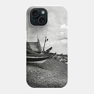 The beach at Sheringham, Norfolk, UK Phone Case