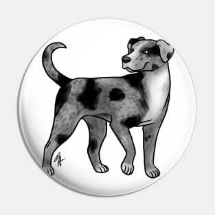 Dog - Catahoula Leopard Dog - Blue Leopard Pin