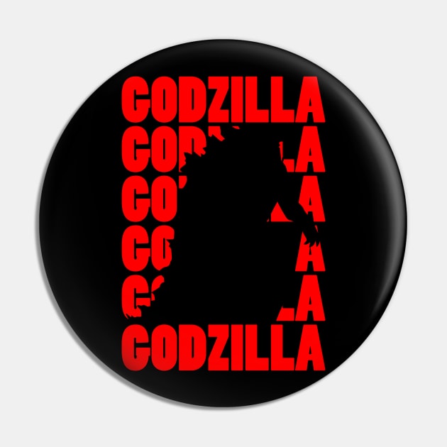 GODZILLA Pin by Dexter