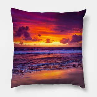 North Beach Sunset, Western Australia Pillow