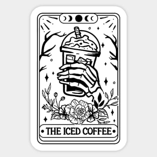 The Coffee Tarot Sticker, Witchy Sticker, Alternative Tarot, Coffee Lovers  