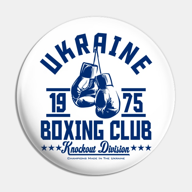 UKRAINE BOXING KO - 2.0 Pin by LILNAYSHUNZ