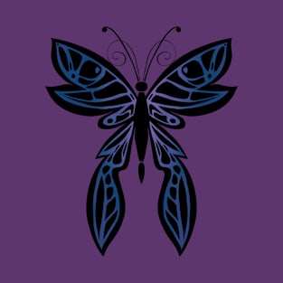 Purple Butterfly T-Shirt