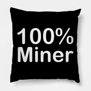 Miner, couples gifts for boyfriend and girlfriend matching. Pillow