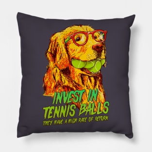 Yellow Lab Analytics Pillow