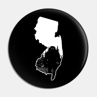 New Jersey Bigfoot Pin