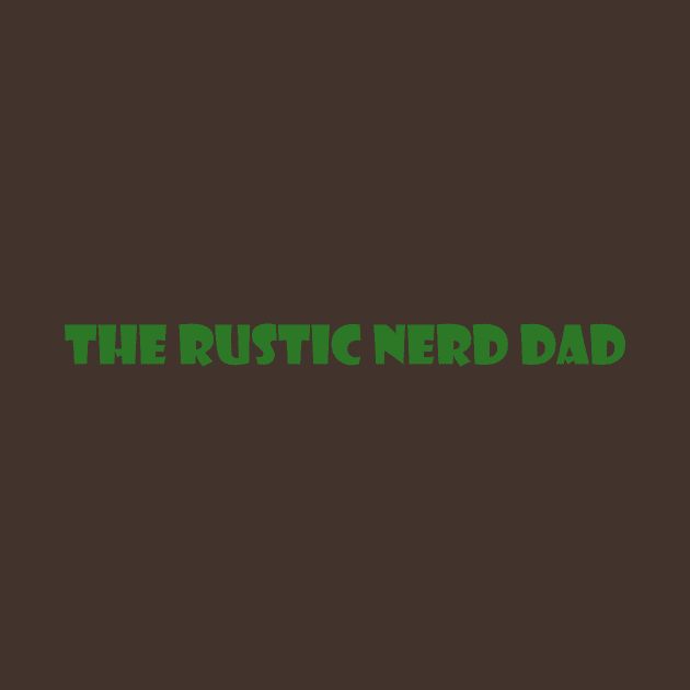 The RND Cartoon Lettering - Green by The Rustic Nerd Dad