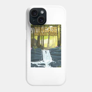 Tongass National Forest travel poster Phone Case