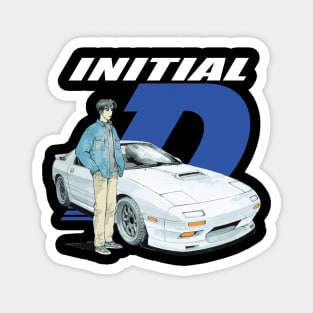 Initial D FC RX7 Stage 1 Drifting - Ryosuke Takahash RedSuns Magnet