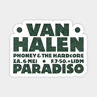Van Halen Paradiso Magnet