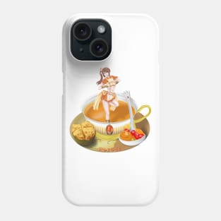 Tsuruno Yui in a Teacup Phone Case