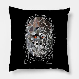 Geometric gorilla Pillow