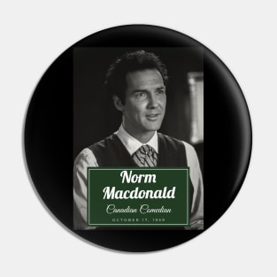 Norm Macdonald Pin