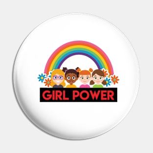 Girl Power and Feminist Pin