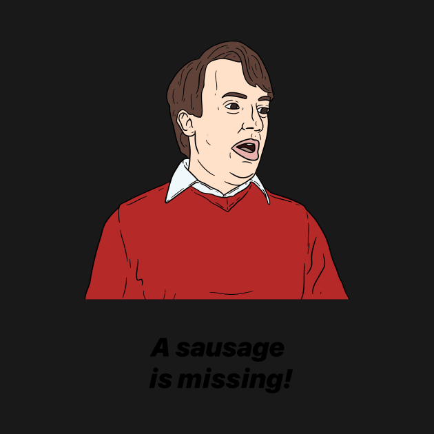 MARK CORRIGAN | A SAUSAGE IS MISSING! by tommytyrer