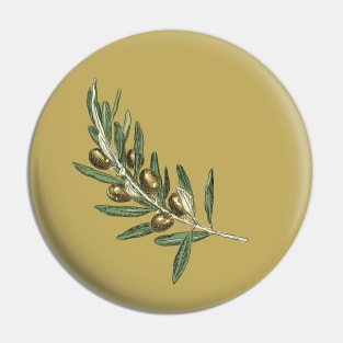 Olive branch Pin