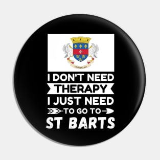 St Barts Pin