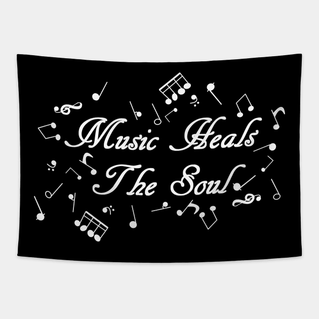 Music Heals The Soul Tapestry by mm92