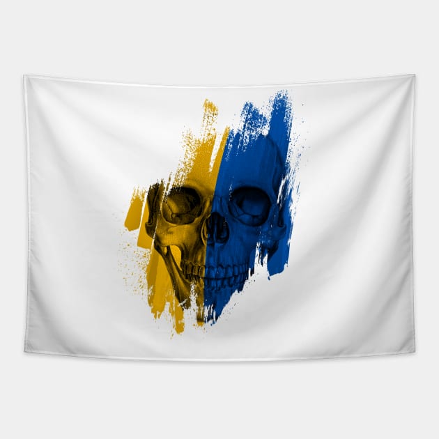 Ukrainian flag Tapestry by Nazar