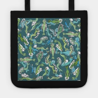 Green Mermaids Forever Tote