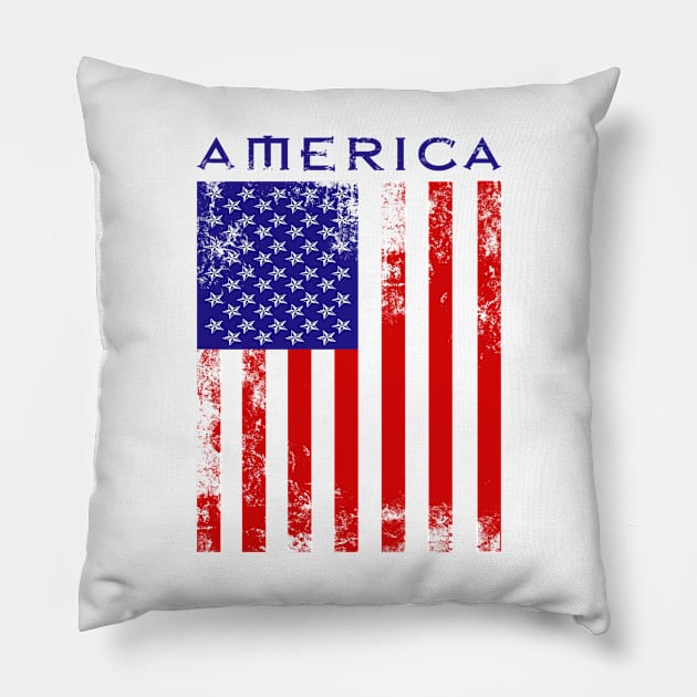 America Pillow by clingcling