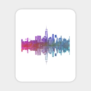 New York City watercolor Magnet