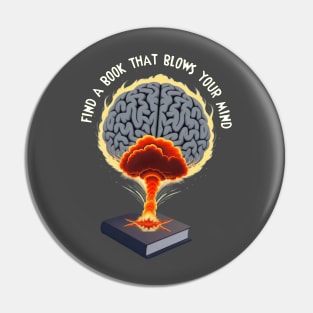 Mind Blowing Book Pin