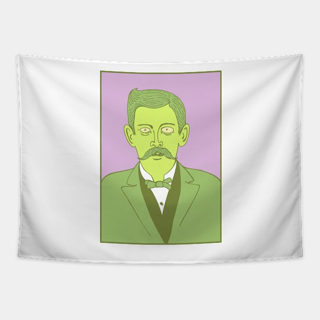 DOC HOLLIDAY Tapestry by TheCosmicTradingPost