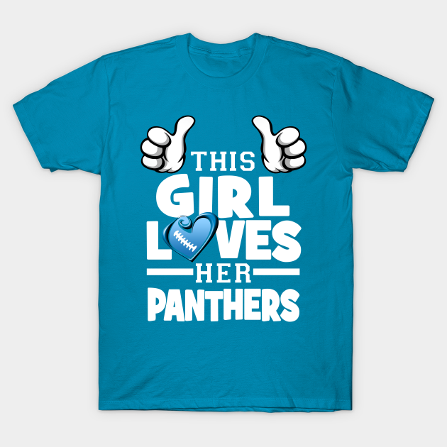 This Girl Loves Her Panthers Football 