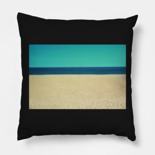 Sand Sea and Sky Pillow