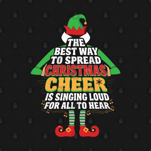 Awesome Elf Christmas Cheer Singing Loud Movie Quotes by interDesign