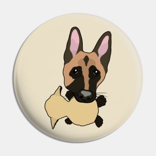 German Shepherd Pin