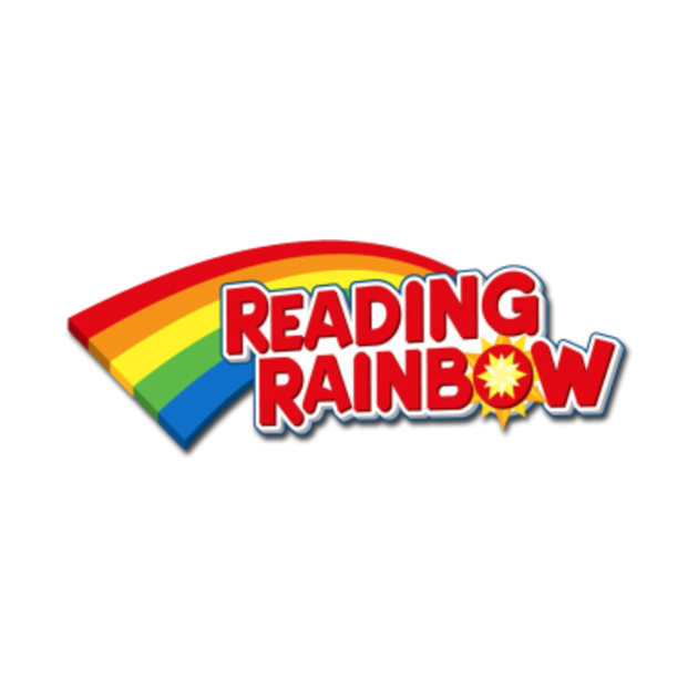 Download Reading Rainbow New Logo - Reading - T-Shirt | TeePublic