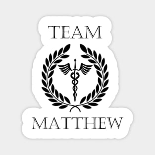 Team Matthew Badge Magnet