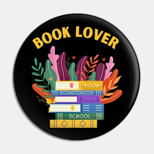 Book lover Love for books Pin