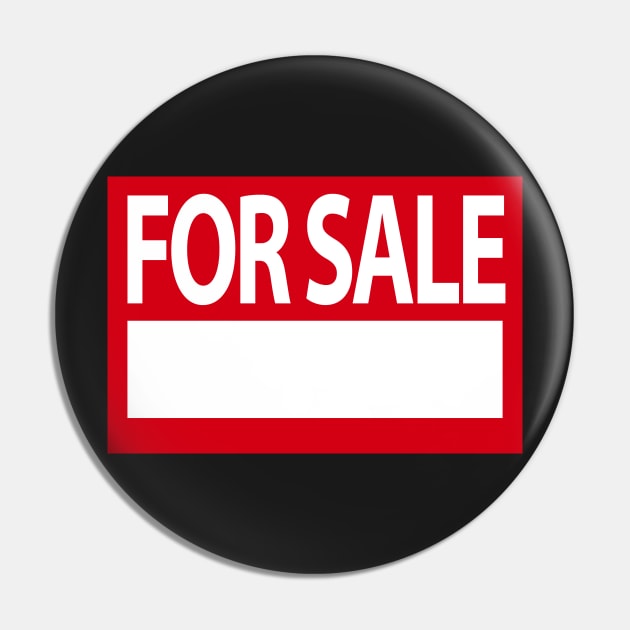 Sign - For Sale Pin by twix123844