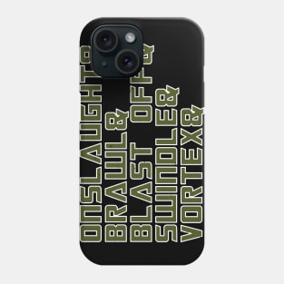 Combat Names Phone Case